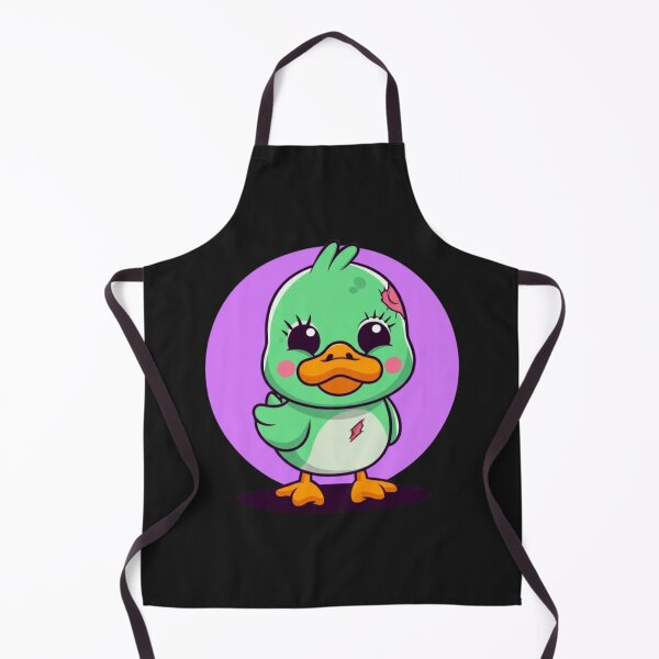 Item preview, Cute Chibi Duck Zombie Halloween T-Shirt – Funny Kawaii Pastel Animal Design designed and sold by ColorSplash123.
