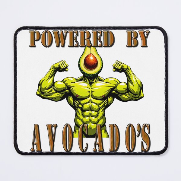 Item preview, POWERED BY AVOCADO'S, Green designed and sold by Huskyyy Designs.
