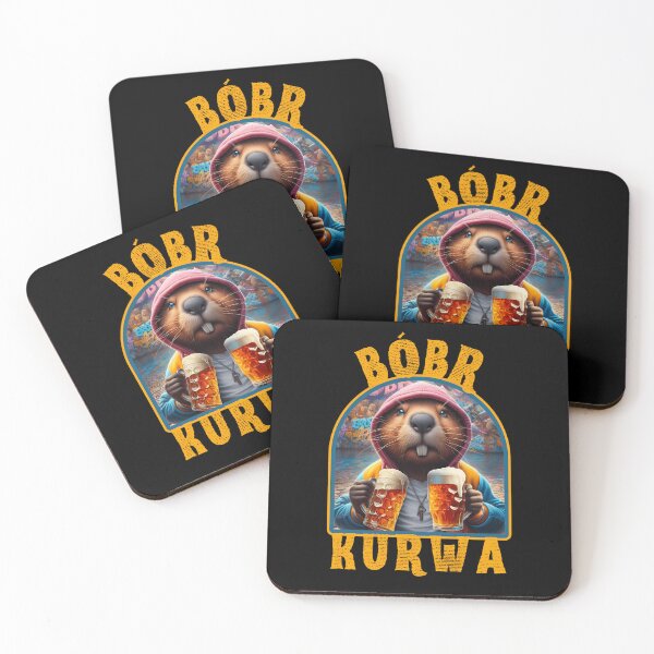 Item preview, Cheers Bbr Kurwa Drinking Beer designed and sold by RickyyRamshur.