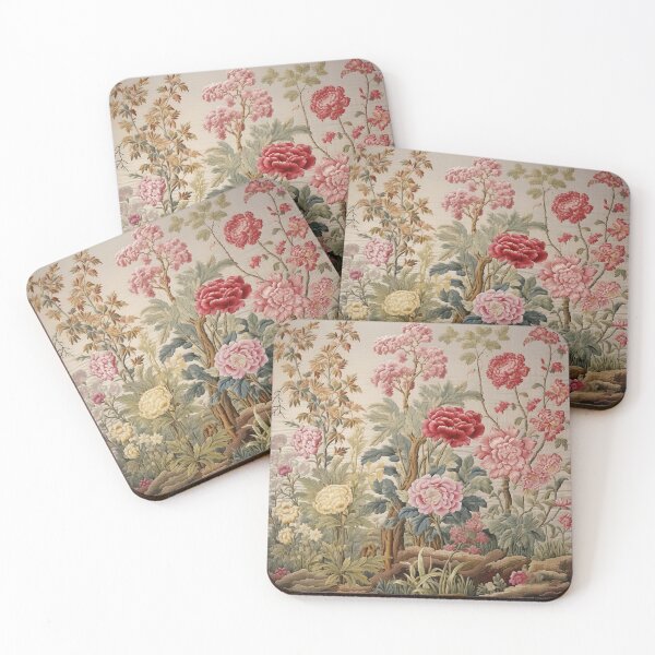 Item preview, Silk Peony Floral Carpet designed and sold by GrinGalore.