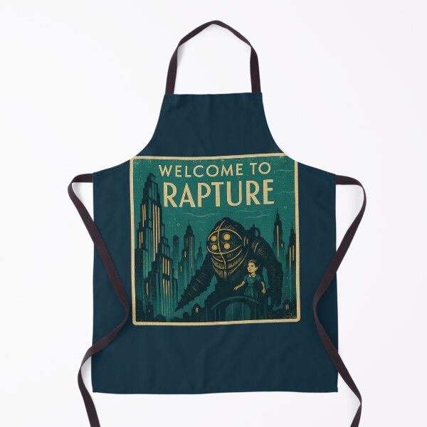 Item preview, Welcome to Rapture – Vintage Art Deco Travel Poster designed and sold by Bratak.