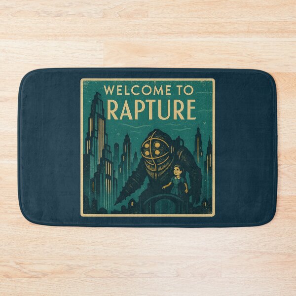 Item preview, Welcome to Rapture – Vintage Art Deco Travel Poster designed and sold by Bratak.