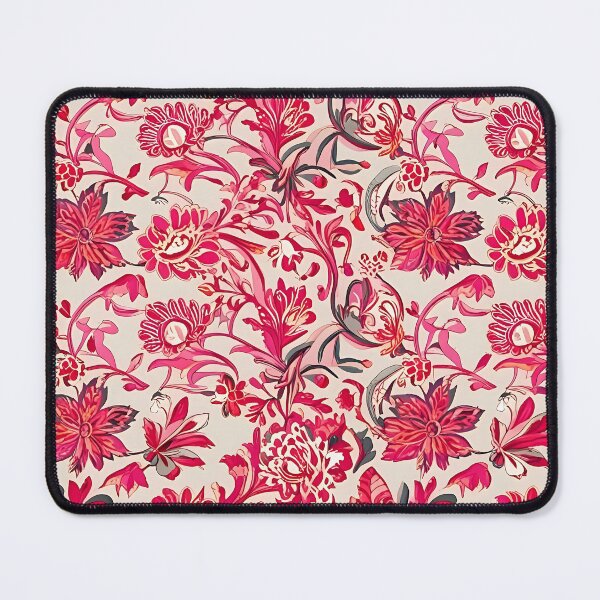 Item preview, Red floral seamless pattern designed and sold by PattaZone.