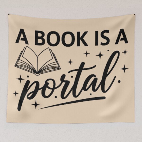 Item preview, A Book Is a Magical Portal designed and sold by Iuqiune.