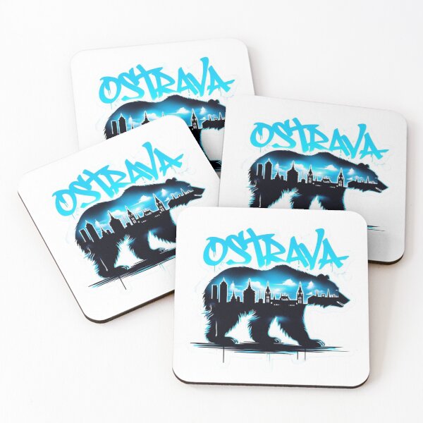 Item preview, Ostrava Bear Sticker – Premium Reloaded Gift Edition designed and sold by Imaginarium of Chaos falcon88 .