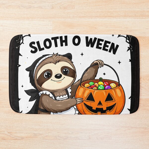 Item preview, sloth o ween girl barmaid cute sloth cartoon design designed and sold by SmashingDeals.