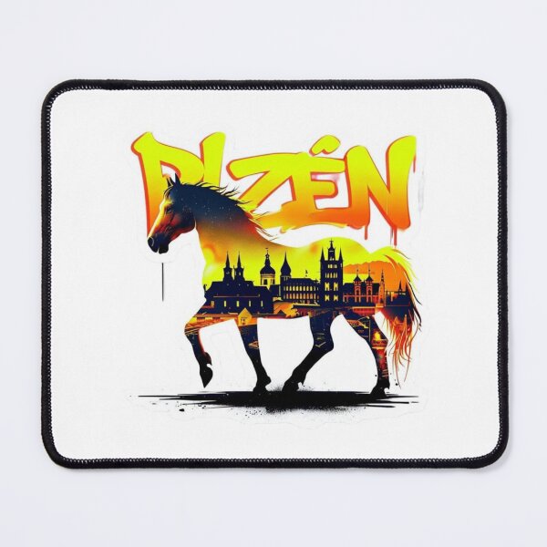 Item preview, Plzeň Horse Sticker – Premium Reloaded Gift Edition designed and sold by Imaginarium of Chaos falcon88 .