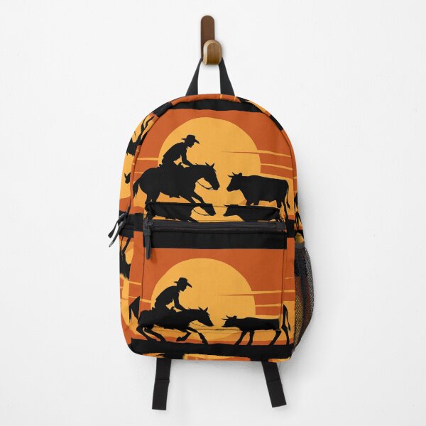 Item preview, Cutting horse - retro sunset designed and sold by DamioPolArt.