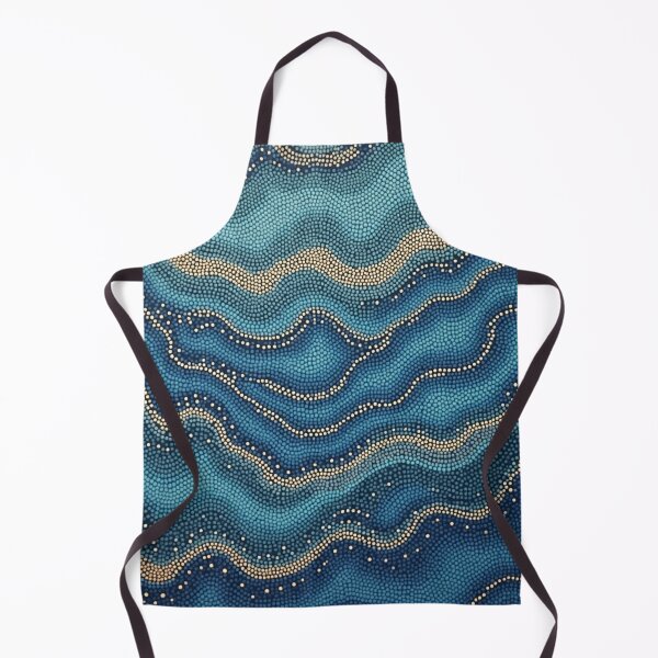 Item preview, Aboriginal Inspired Dot Art - Beach Waves designed and sold by GrinGalore.