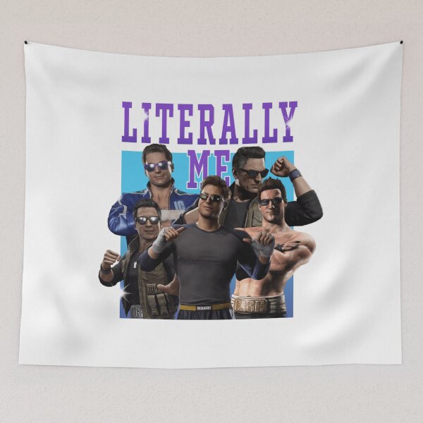 Item preview, Johnny Cage Is Literally Meme designed and sold by Randierlach.