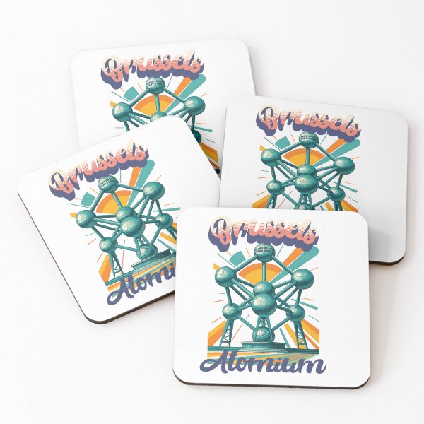 Item preview, Greetings from BRUSSELS Belgium - (THREE LANDMARKS) designed and sold by Earth Celebration Designs.