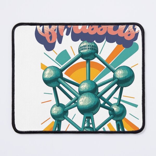 Item preview, Greetings from BRUSSELS Belgium - (THREE LANDMARKS) designed and sold by Earth Celebration Designs.