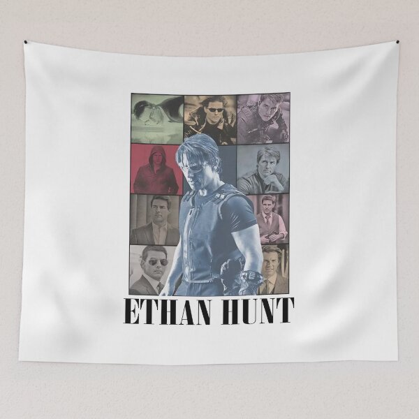 Item preview, Ethan Hunt Tom Cruise Retro Vintage 90s Fan Art designed and sold by VincentGoodLove.