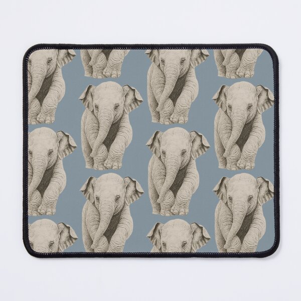 Item preview, Baby Elephant Sticker/L2D Drawing designed and sold by L2Dcreations.