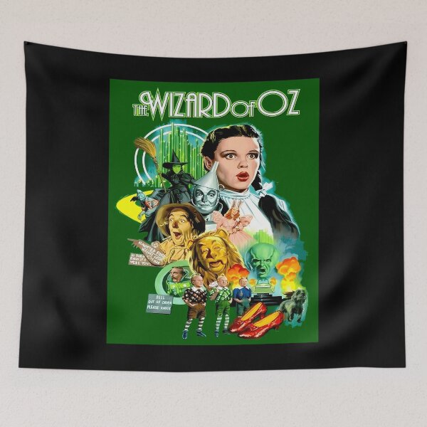 Item preview, Wizard Of Oz Vintage Art Print designed and sold by QuincyArtSto.