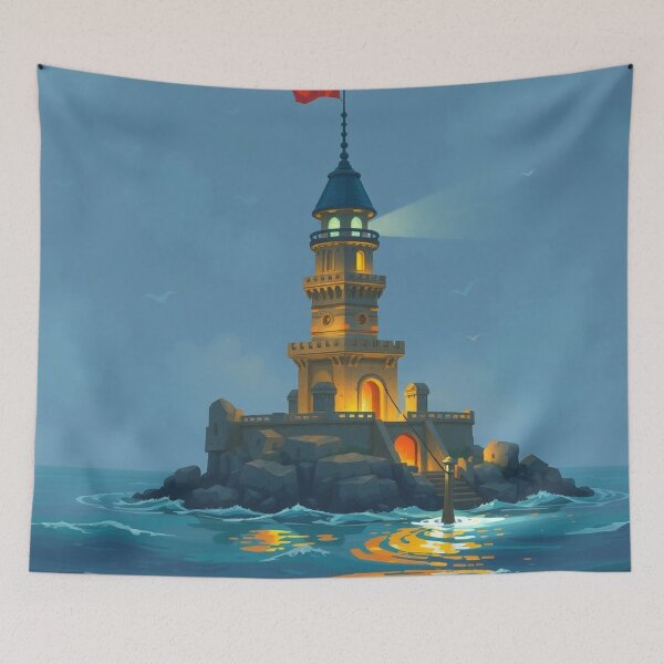 Item preview, Sea  Tower designed and sold by Tanu Biswas.