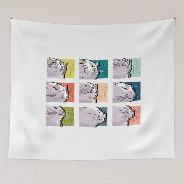 Item preview, Cat Vibing Meme  Catjam - Cat Vibing To Music (Color) designed and sold by Randierlach.