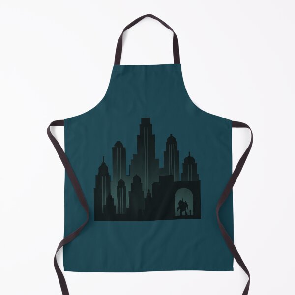 Item preview, Rapture Silhouette Cityscape – Transparent Background Design designed and sold by Bratak.