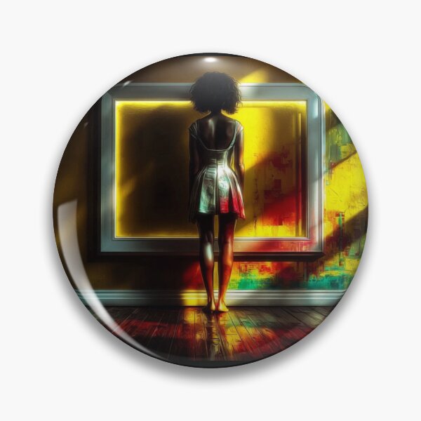 Item preview, Afro Nova abstract  art designed and sold by Blackcanvas444.