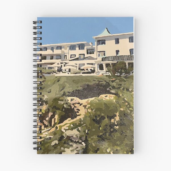 Item preview, Burgh Island Hotel Acrylic Painting Agatha Christie Devon designed and sold by Merrydaypaints.