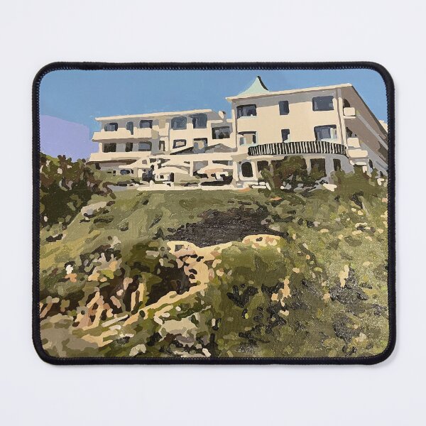 Item preview, Burgh Island Hotel Acrylic Painting Agatha Christie Devon designed and sold by Merrydaypaints.