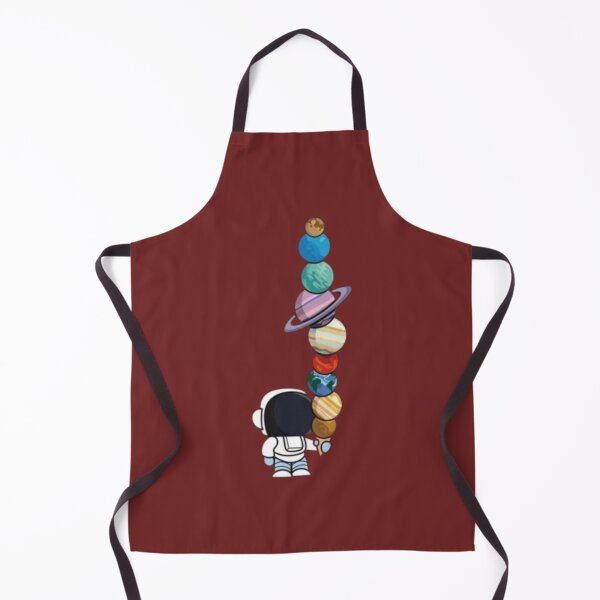 Item preview, Cute Astronaut Holding Planets designed and sold by BlueHillsJanot.