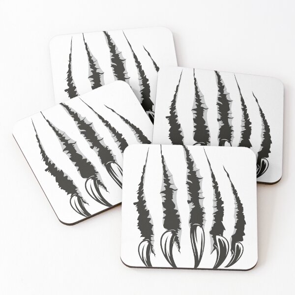 Item preview, Wolf Claw Scratch – Minimalist Wild Wolf Claw designed and sold by DjokosDisigns.