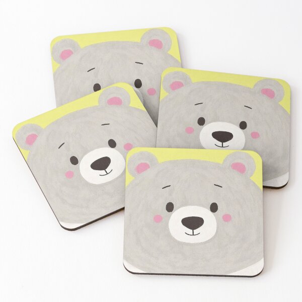 Item preview, Adorable Big-Head Bear Illustration designed and sold by kelsangstudio.