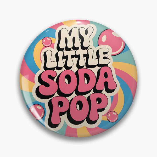 Item preview, My Little Soda Pop – Retro Bubble Fun Design designed and sold by EmeraldeaDesign.