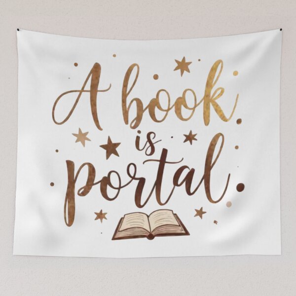 Item preview, Fantasy Book Quote with Sparkles designed and sold by Iuqiune.