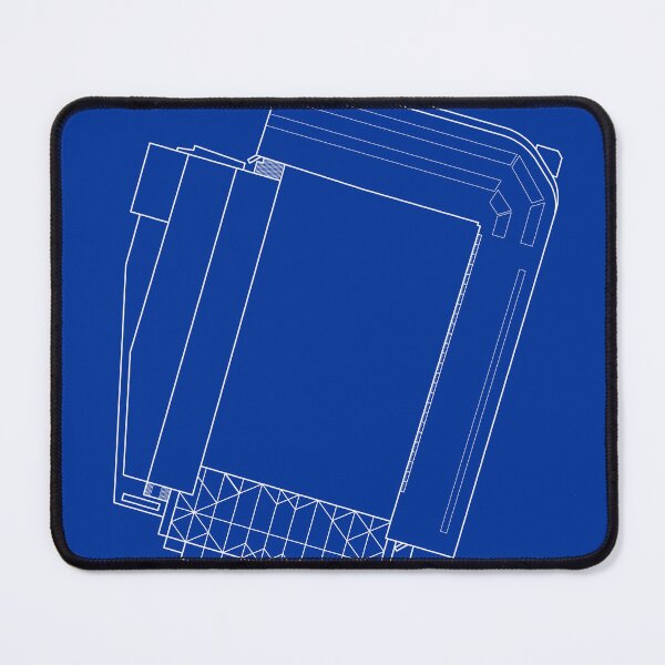 Item preview, Goodison Park Stadium Line Art Print – Everton FC Wall Art Poster designed and sold by CalcioStudio.