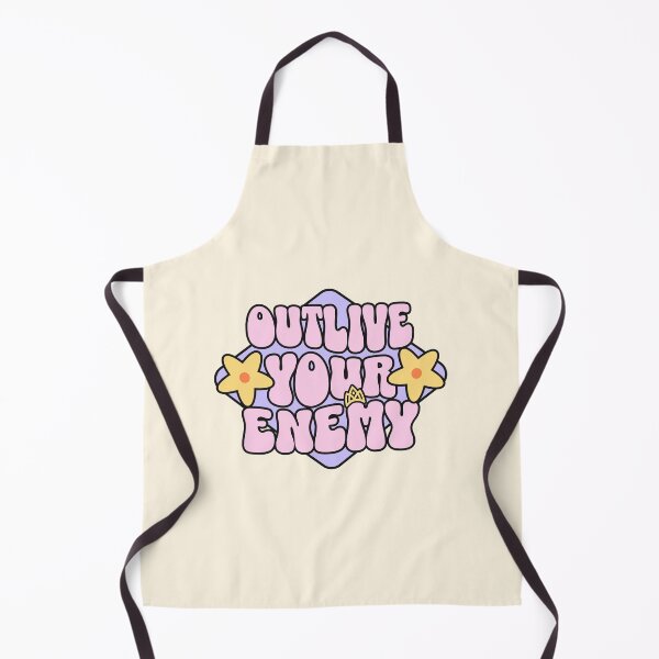 Item preview, Outlive your enemy typography text Morcaworks designed and sold by Morcawork.