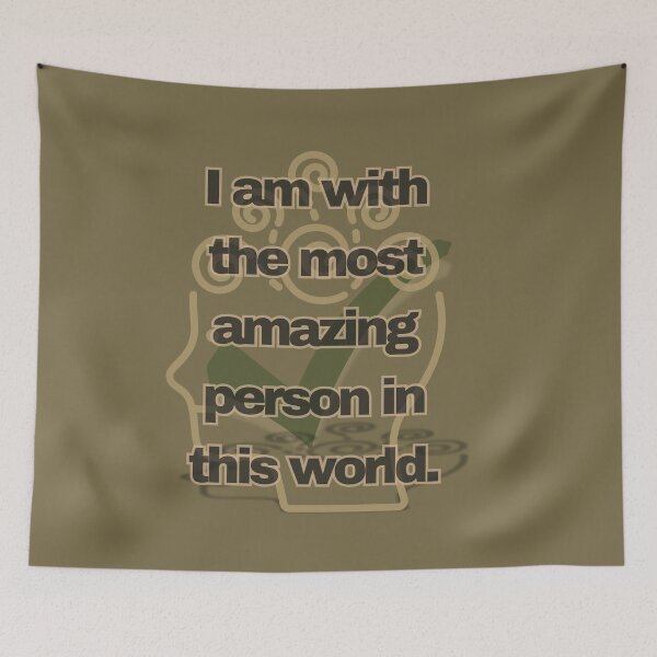 Item preview, I am with the most amazing person in this world designed and sold by Artland2024.