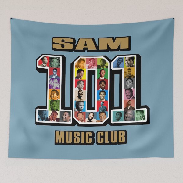Item preview, Sam Cooke - 101 Music Club designed and sold by TIGERDAVER.