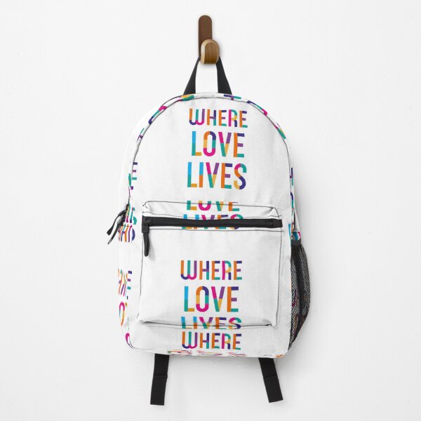 Item preview, Where Love Lives – Colorful Urban Typography designed and sold by TipTop GFX.