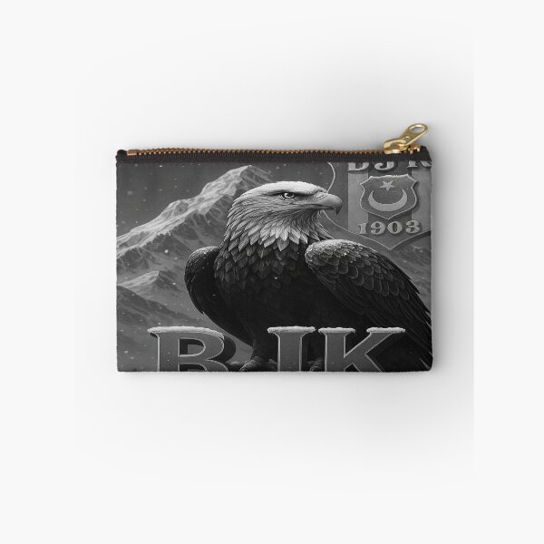 Item preview, Majestic Eagle with BJK Emblem in Snowy Mountains designed and sold by VISTRAS.