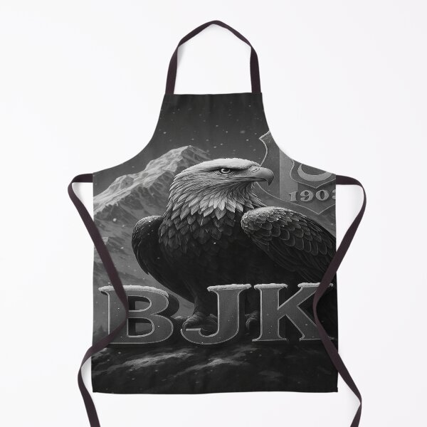 Item preview, Majestic Eagle with BJK Emblem in Snowy Mountains designed and sold by VISTRAS.