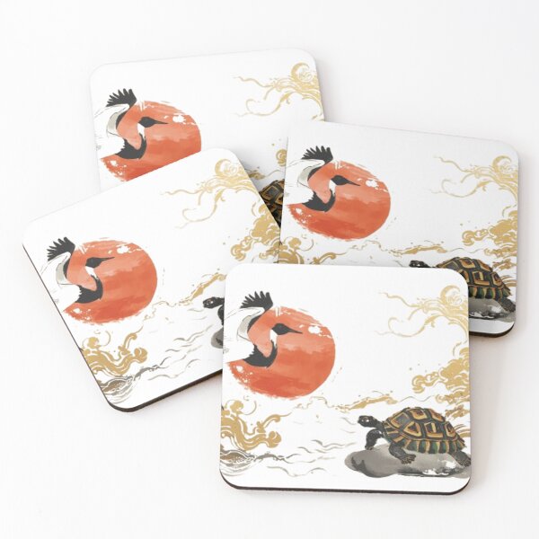 Item preview, The Crane and the Turtle designed and sold by mayhaku.