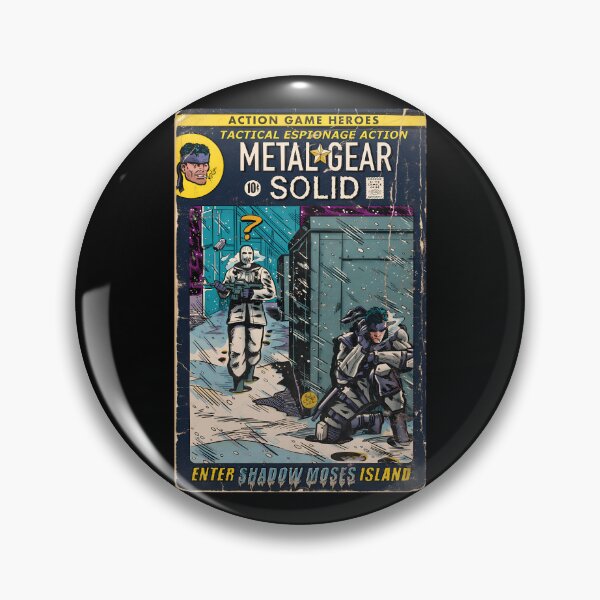 Item preview, Metal Gear Solid - 'Enter Shadow Moses'  designed and sold by Rapozosheike5.