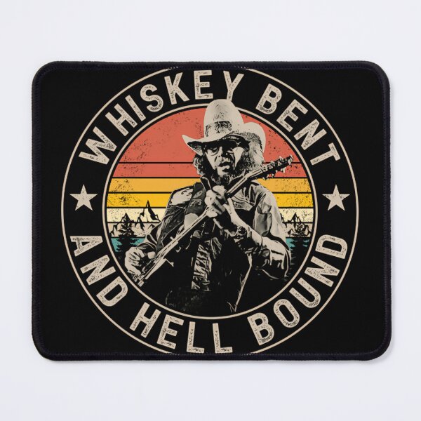 Item preview,  Outlaw Whiskey Hank Jr Vintage Fans Gifts  designed and sold by ralicalehihie.