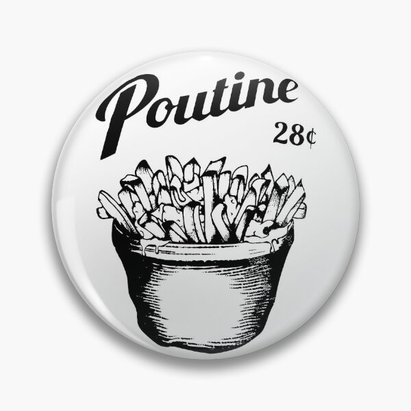 Item preview, Poutine - Black designed and sold by Angry Swan Designs.