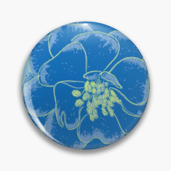 Item preview, Bleu flower designed and sold by SuminoSan.