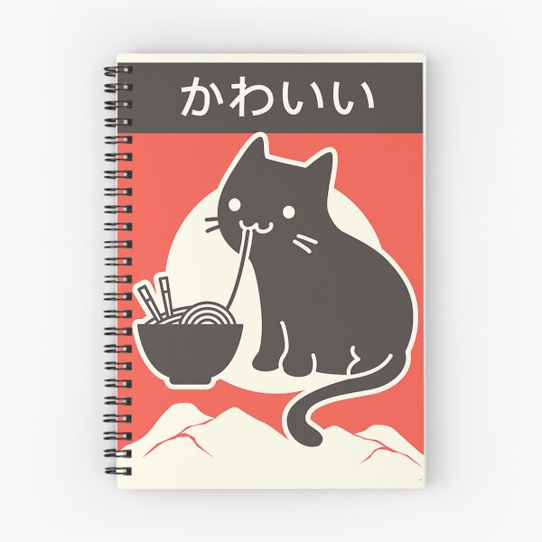 Item preview, Kawaii Vintage Style Japenese Ramen Cat designed and sold by clovisprice.