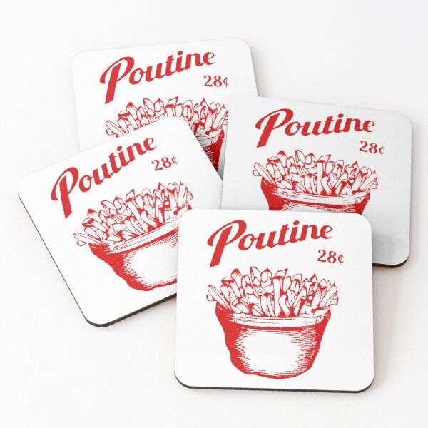 Item preview, Poutine - Red designed and sold by Angry Swan Designs.