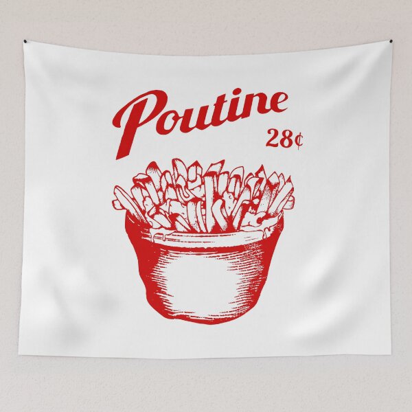 Item preview, Poutine - Red designed and sold by Angry Swan Designs.