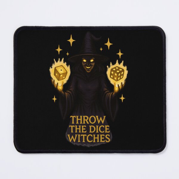 Item preview, Throw the Dice Witches Scary Halloween Gifts designed and sold by PROPera-design.