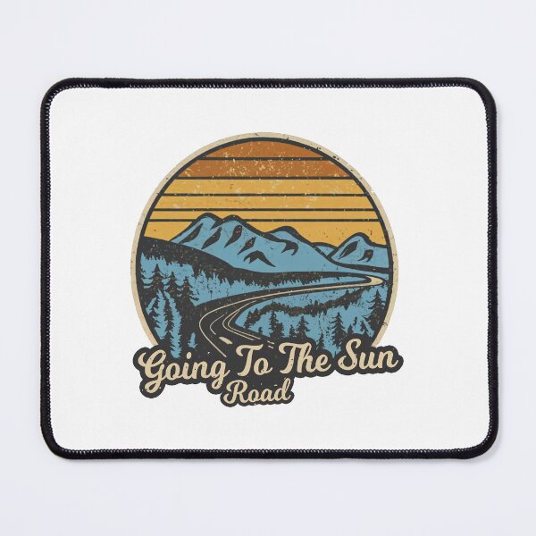 Item preview, Going To The Sun Road Montana Retro designed and sold by Esskay Designs.