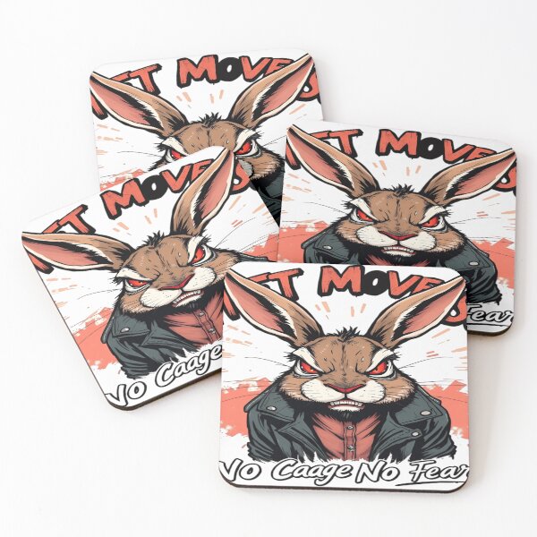 Item preview, rabbit, angry designed and sold by zakarov27.