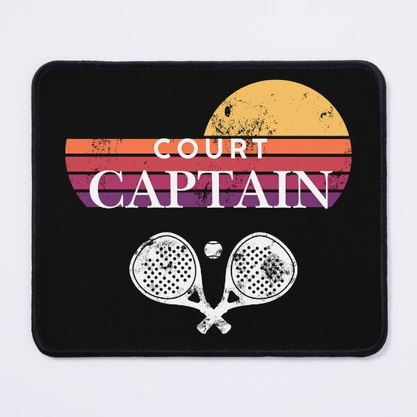 Item preview, Court Captain Retro Sunset Tee designed and sold by Moyeri.