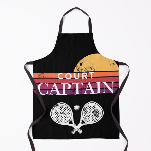 Item preview, Court Captain Retro Sunset Tee designed and sold by Moyeri.